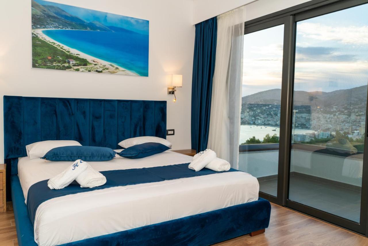Hilltop Heaven Hotel Sarandë Exterior foto
